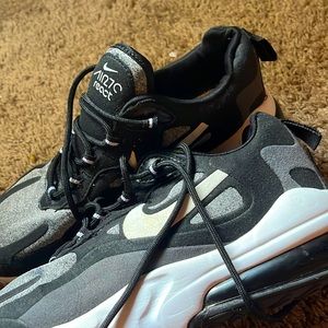 (Second Hand) Black/Gray Nike Air Max 270 React